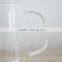 wholesale 1000ml glass teapot with stainless steel infuser high borosilicate glassware N6314
