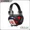 long wire stereo illuminated computer headphone,headset