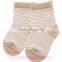 2015 Newest 100% organic sock cotton new born baby socks