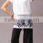 Pretty Steps 2016 elegant ladies casual chiffon top high quality round collar blouse for women