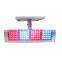 Aluminum High brightness red red blue module flashing light solar warning light