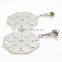 best selling 316L stainless steel slice earrings for women