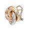 Oversized Love Knot Stud Earring, multi-color earrings