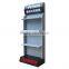 hot sales single shelf unit promotion heavy duty metal display stand
