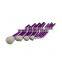 Factory hot sale 8 piece metal handle synthetic hair foundation cosmetic makeup brush kit