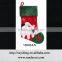 hot selling christmas stocking with snowman
