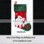 hot selling christmas stocking with snowman