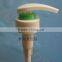 Plastic soap lotion pump with many sizes