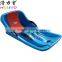 Plastic Snow sled with rope brake and backrest / Brand-New Snow sled