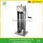 Manual stainless steel hot sale hand operate hydraulic sausage stuffer