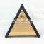 Triangle wooden bird house,FSC wooden bird nest, pet house