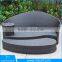 Contemporary outdoor furniture coastal rattan sunbed