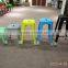 Strong iron chair with garden furniture outdoor