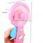 cheap plastic mini handy dynamo fan for kids in summer
