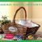 factory price top quality picnic willow basket for sale