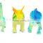 vinyl LED lighted dinosaur toys ,Custom led light toys for children, 3D lighting vinyl toy
