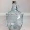 Wholesale cheap 3L of red wine glass bottles with a cork and aluminum cover,glassware