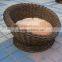 wicker dog basket