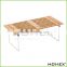 Bamboo 2 layer display shelf for kitchen Homex-BSCI Factory