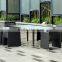 Garden used 6 seater outdoor dining table and chairs set for sale