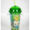 Clear Dome Lid Tumbler Double Wall
