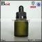 15ml  china cosmetic essence perfume glass bottle factories big rubber black plastic dropper bottle glass wholesale