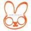 Bunny fried egg mold/pancake ring/multi shapes silicone egg shaper mold