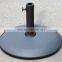 Outdoor Cement Stand Central Pole Patio Umbrella Round Concrete Base