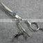 YF1832 hair cutting scissors with revolving handle
