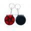 Top grade manufacturers in china custom rubber silicone car keychain keyring