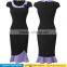 Latest Bodycon Pencil Business Work dress design Button Midi office dress for ladies 2016