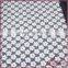 White cotton embroidery flower organza fabric, bridal african lace fabrics