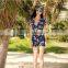 Newest hot korean teen girl bikini for fashion show sexy bikini with one piece ,xxx sex china bikini girl photos mini dress