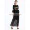 Embroidered Long Chiffon New Style Woman Maxi Dress