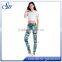 2017 Printed Spandex Woman Leggings KX004