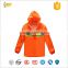 3M reflective tapes orange raincoat with pans