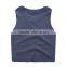 Wholesale summer sleeveless cotton boys casual children tops