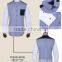 New checked cotton men shirt with contrast pocket and sleeves