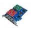 SinoV-TDM400E 4 fxs/fxo pci-e asterisk card  for voip ippbx