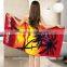 Digital printing beach towel 350gsm , cotton or microfiber beach towel