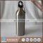 Stainless steel sport waterbottles 650 ml,silver color, keyring and cap style