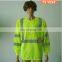 Hi Vis Custom 100%Polyester Reflective Cheap Men Safety T Shirt