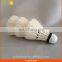 Best Profession High Durability Nature White China Factory Flypower Badminton