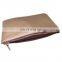 PU Rose Gold Metalic Makeup Bag Travel Girl Toiletry Bag Zip Lock Bag
