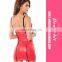 Wholesale Latest Sexy Christmas Costume Faux Leather Dress