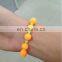 6mm 7mm 8mm silicone bead wristbands