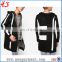 Latest fashion design wool man cashmere wool shrug long line sweater christmas sweaters winter