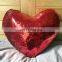 Professional customized reversible sequin fabric DIY cushion cover