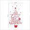 2017 new Christmas decoration wall sticker ,Merry Christmas tree wall sticker removable wall stickers
