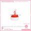 Giant Red Spiral Spring Santa Hat
